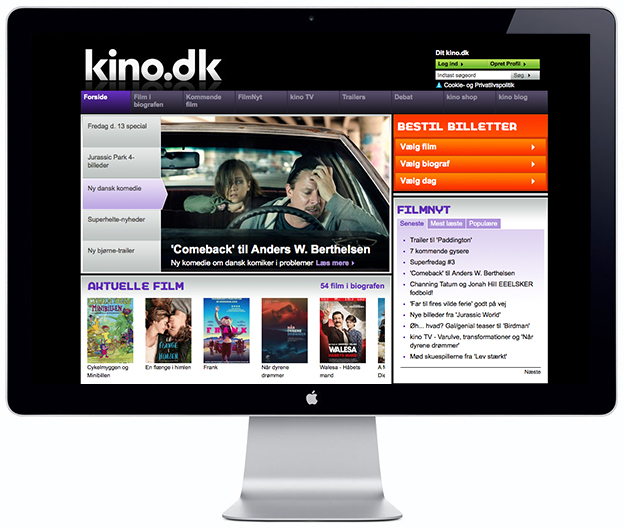 Kino - Movie Times - Scandinavia Standard