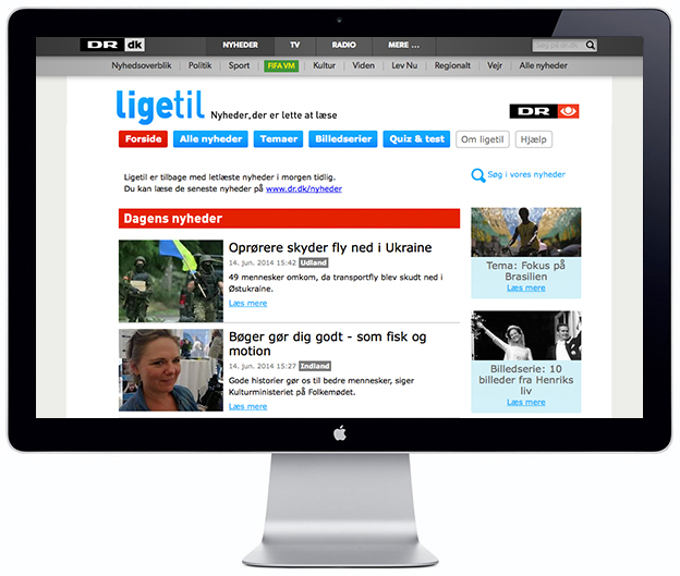 Ligetil Easy News - Scandinavia Standard