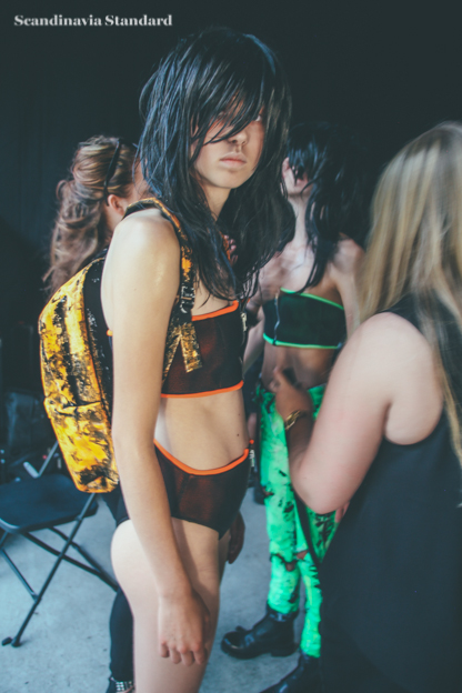 12. Orange babe - Asger Juel Larsen Behind The Scenes at Copenhagen Fashion Week | Scandinavia Standard