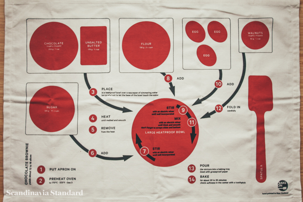 Bake On Tea Towel Overall | Scandianvia Standard