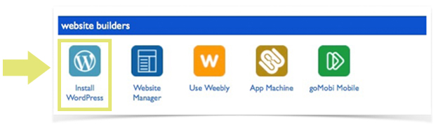 STEP 4. Intstalling WordPress on the cPanel - Icon Website Builders - Blue Host - A Very Scandi Guide to Creating Your Own Blog | Scandinavia Standard