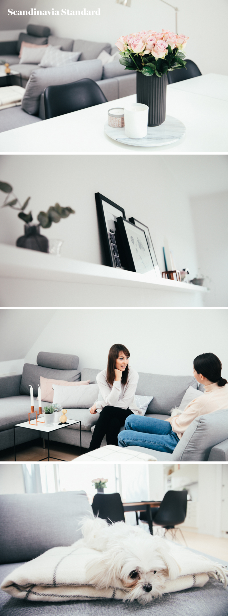 The White Room - Christina & Ulrich's Østerbro Apartment - Interiors - Collage 4 | Scandinavia Standard