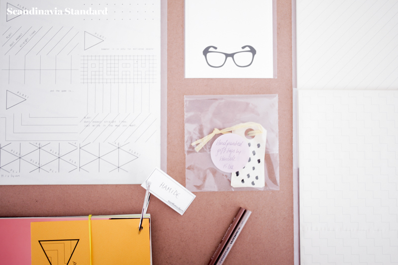 Hamide Flatlay of Stationary | Scandinavia Standard