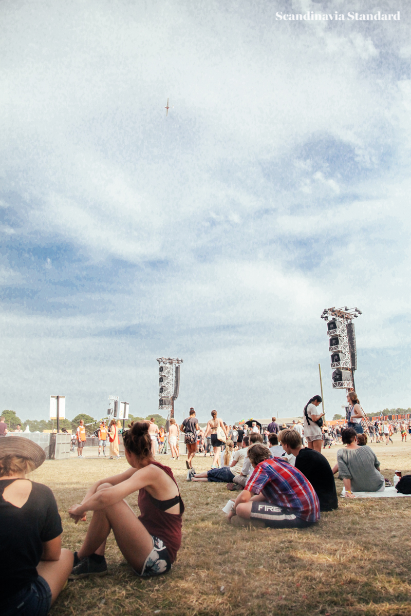 Roskilde Festival Sitting at Orange | Scandinavia Standard