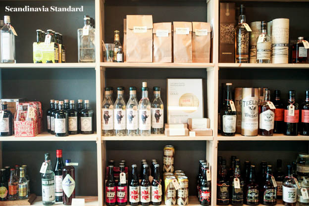 Den Sidste Dråbe Shelves in Copenhagen | Scandinavia Standard