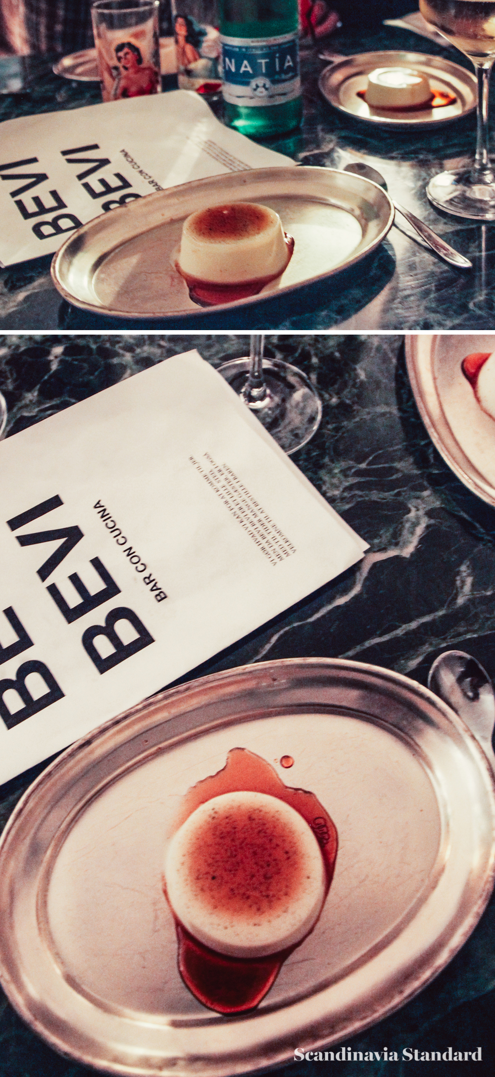 Bevi Bevi Desert panna cotta Copenhagen | Scandinavia Standard