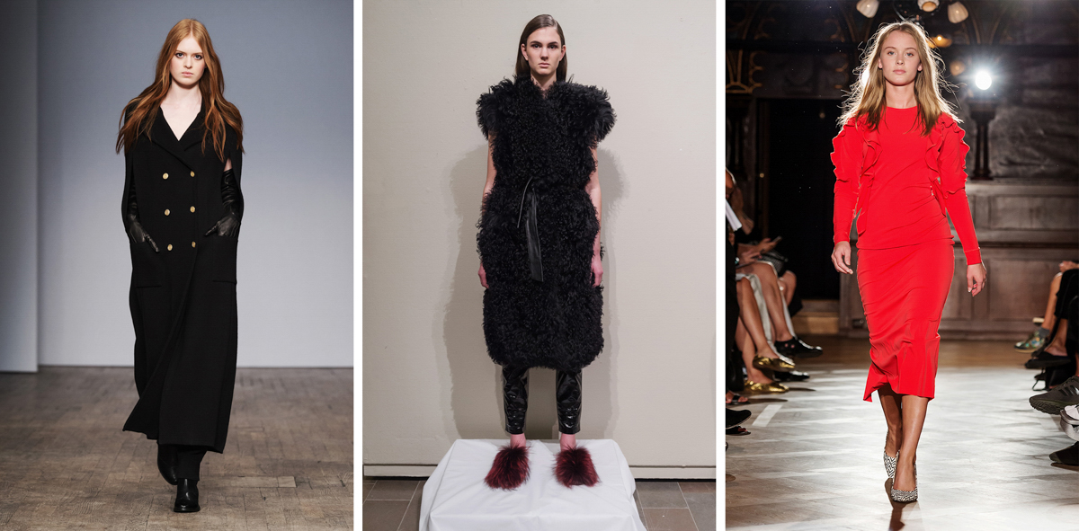Tailored + Shaggy - BUSNEL - Stand - Ida Klampborn - Stockholm Fashion Week TREND REPORT AW16 | Scandinavia Standard