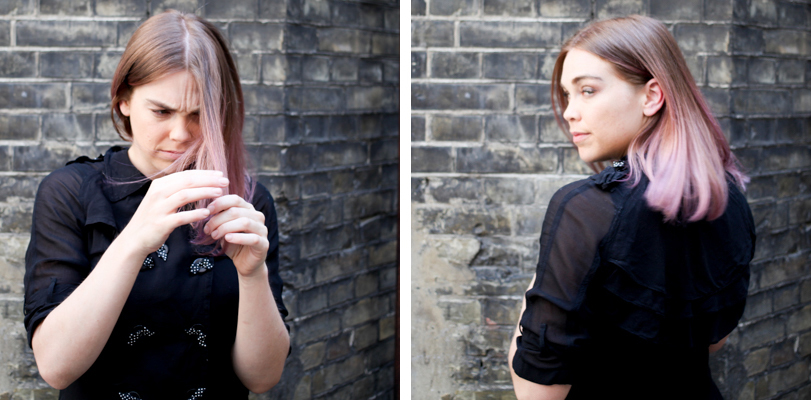 Freya Purple Hair After