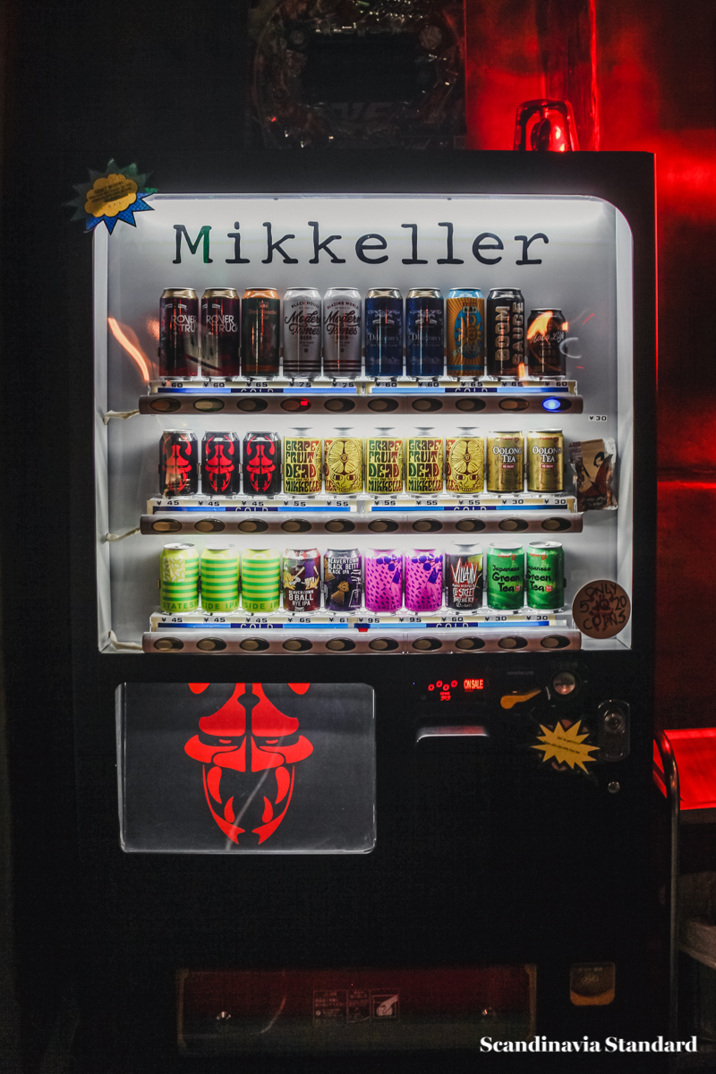 Ramen To Birru Mikkeller Vending Machine