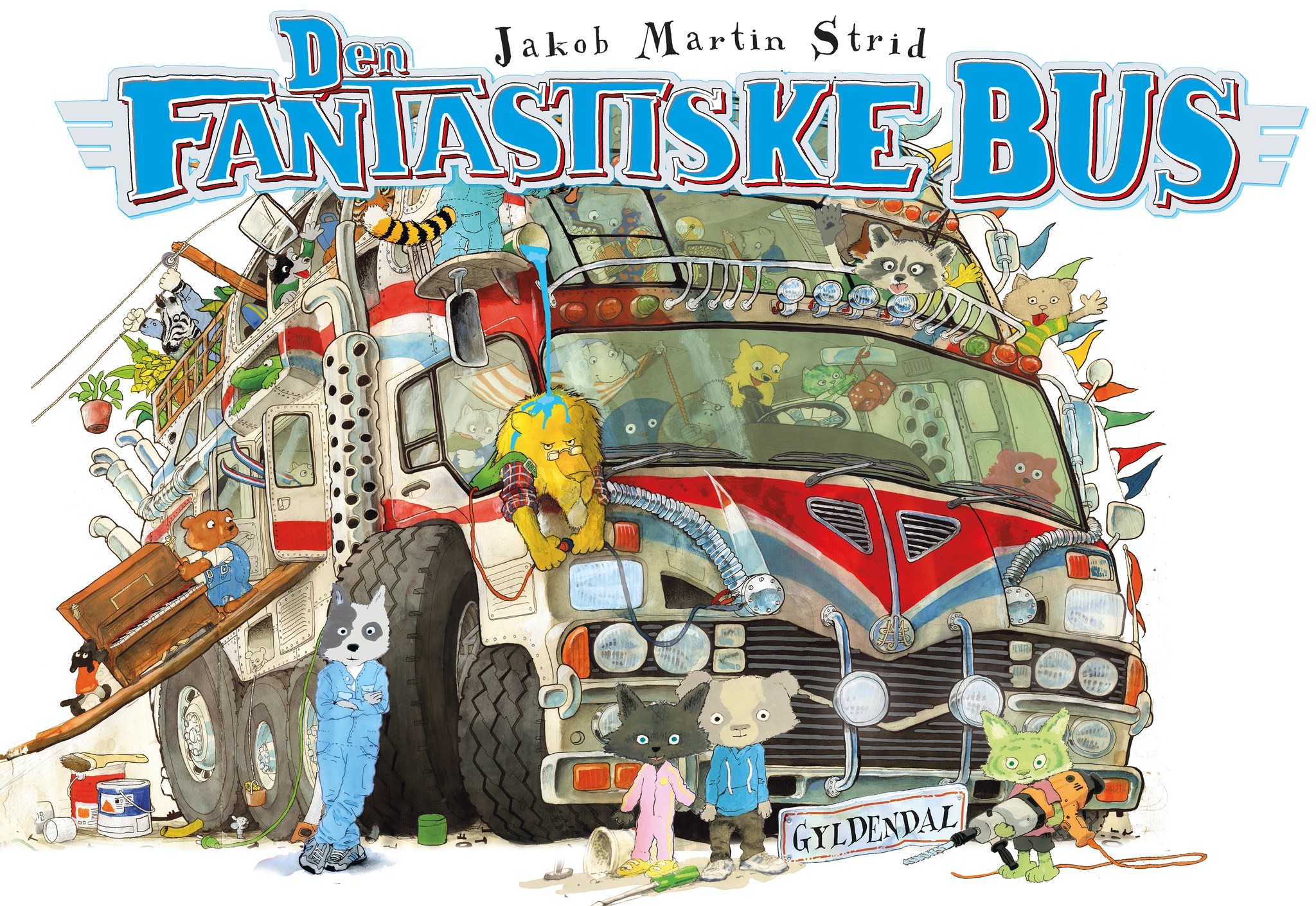 The cover of the fantasy bus.