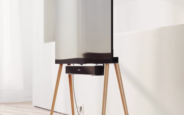 A minimalist wooden tv stand by JALG