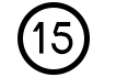 List Marker: Number 15