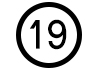 List Marker: Number 19
