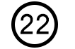 List Marker: Number 22