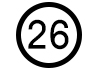 List Marker: Number 26