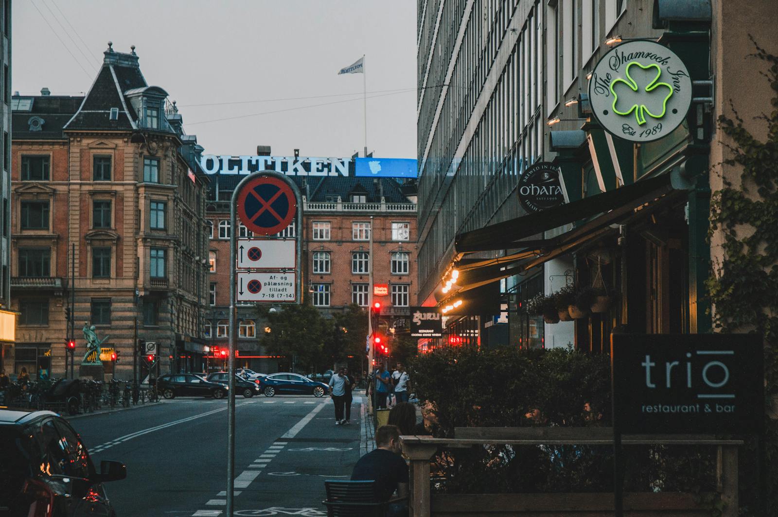 bilingual person reading Copenhagen