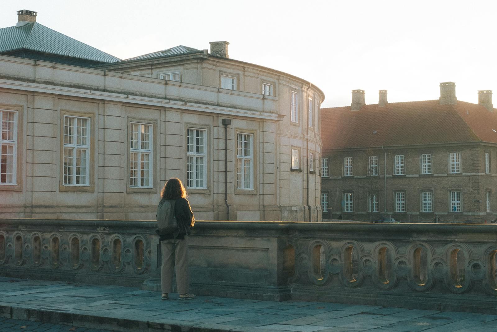 Copenhagen evening golden light