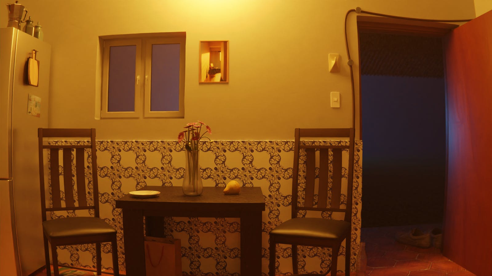 Copenhagen evening kitchen