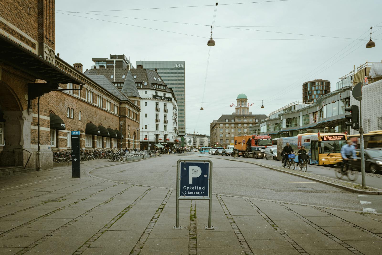 Copenhagen street bicycles