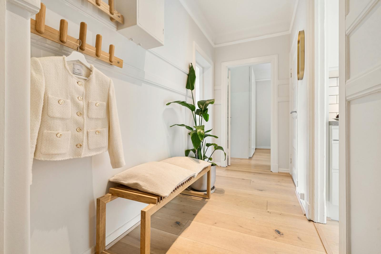 Danish minimalist entryway