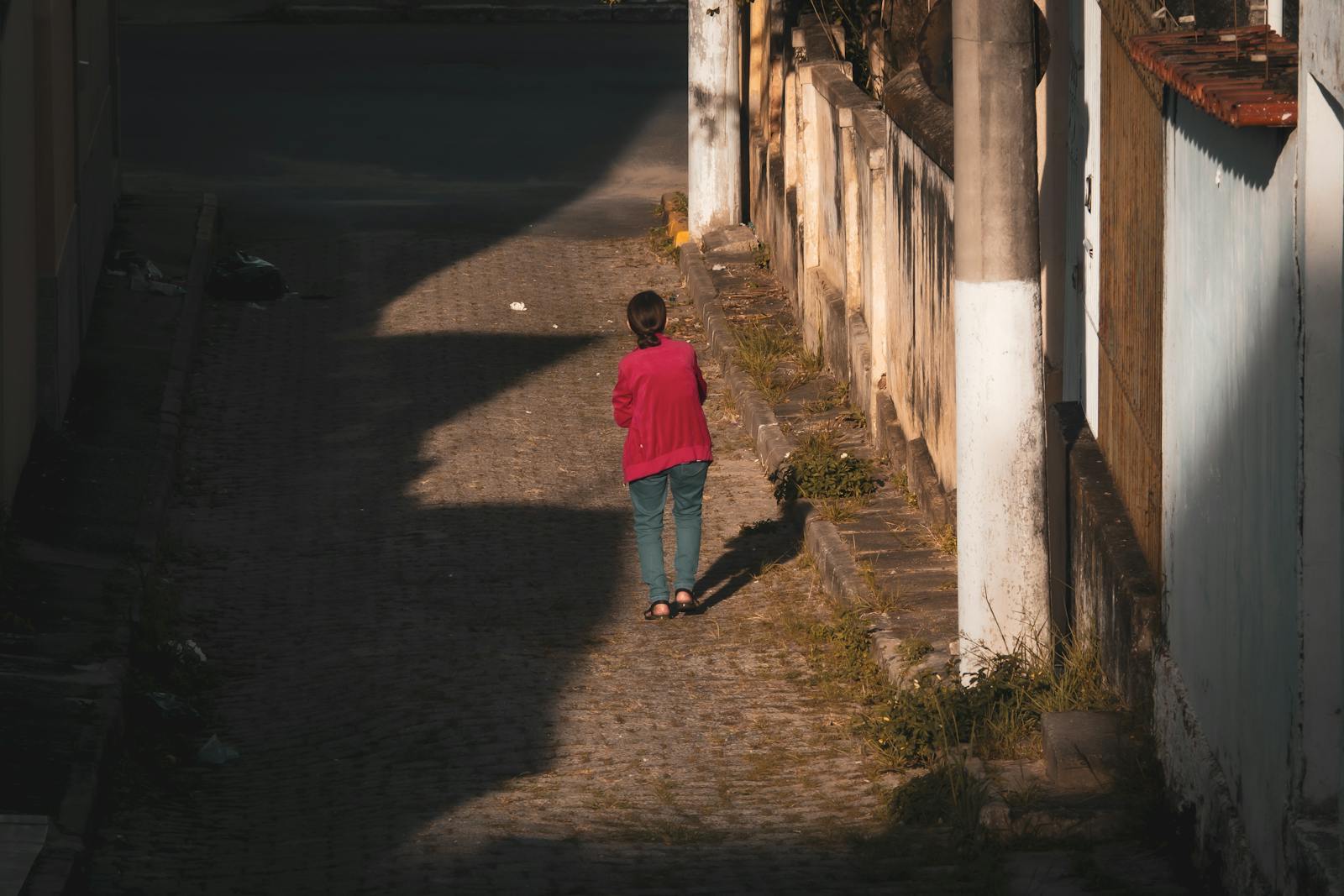 lonely person Copenhagen street