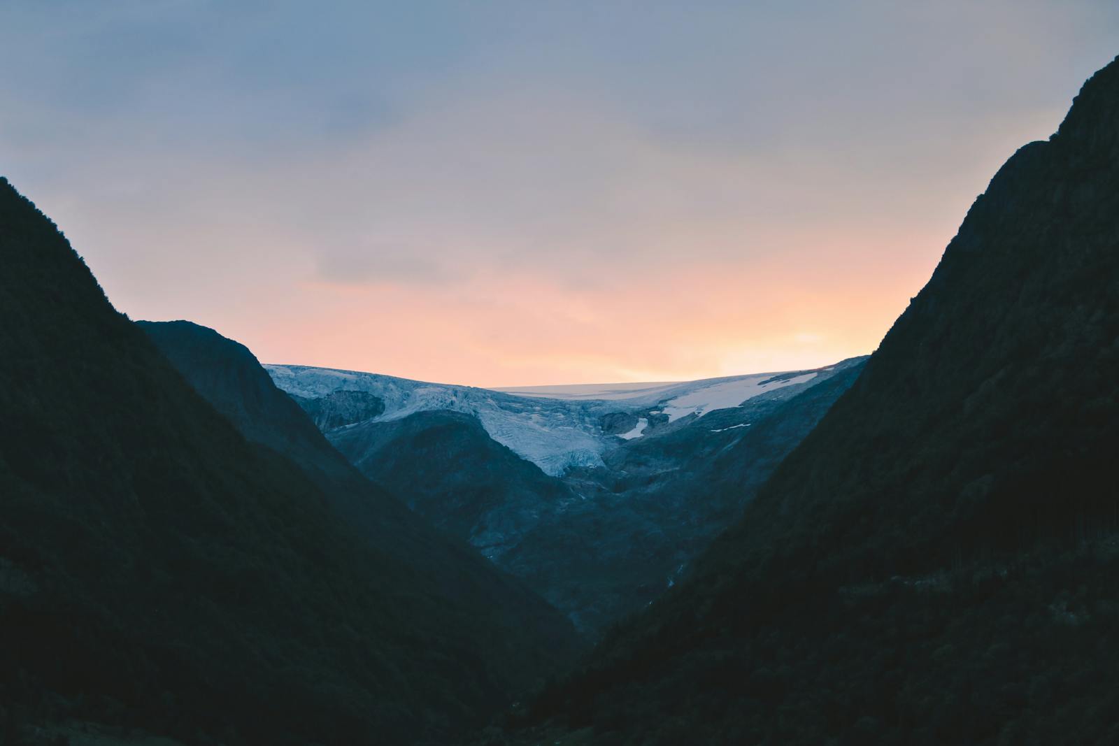 Nordic spring evening outdoor