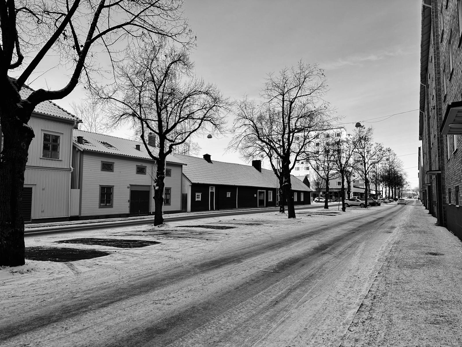 nordic winter street