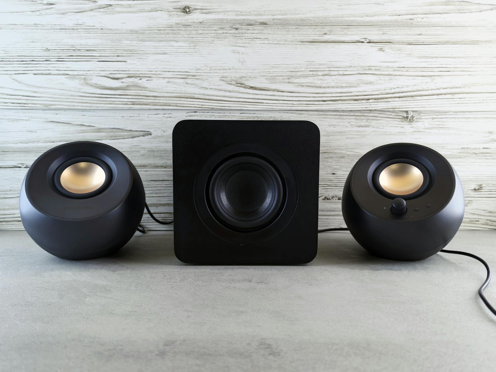 Spotify listening lounge speakers