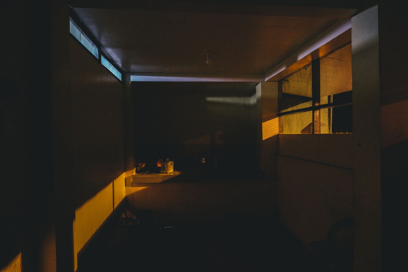 quiet kitchen evening