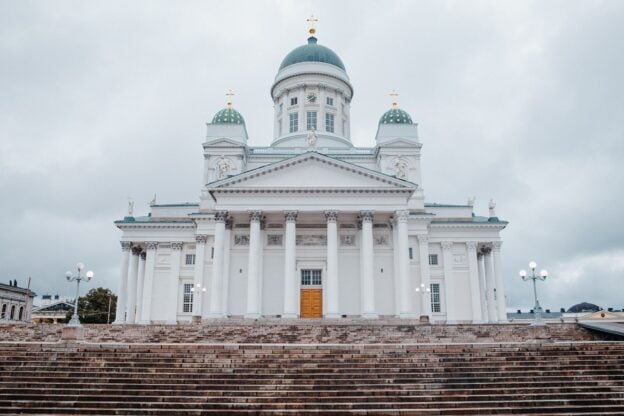 Helsinki Cathedral in Finland