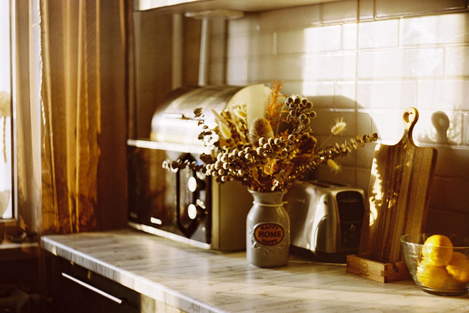 quiet kitchen morning